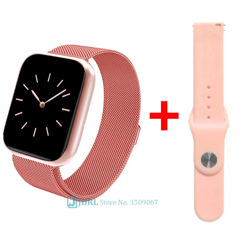 Спортивные умные часы со стальным сенсорным экраном детские наручные Bluetooth умный