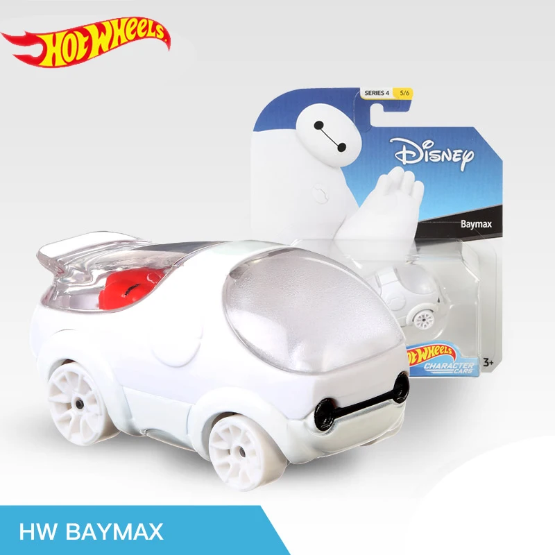 BAYMAX Горячие колеса Дисней Классический Персонаж тема серийные автомобили Дональд Дак Микки Минни Пиноккио родители дети игрушки рождественские подарки GCK28 - Цвет: BAYMAX