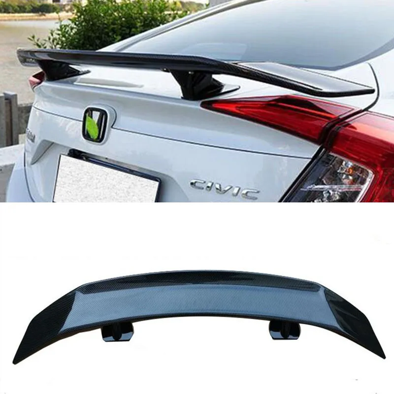 Универсальный автомобильный спойлер CEYUSOT, крыло, японский специальный спойлер для Mazda 3, Mazda 6, Civic Accord, задний багажник из АБС-пластика, Аксессуары Для Седана 1990 + Универсальный автомобильный спойлер CEYUSOT, крыло, японский специальный спойлер для Mazda 3, Mazda 6, Civic Accord, задний багажник из АБС-пластика, Аксессуары Для Седана 1990 +