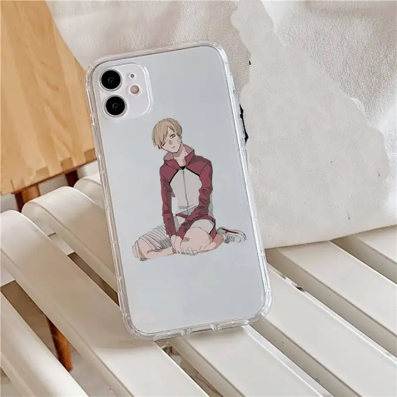 

Haikyuu Hinata Anime Phone Case Transparent for iPhone 11 12 mini pro XS MAX 8 7 6 6S Plus X 5S SE 2020 XR