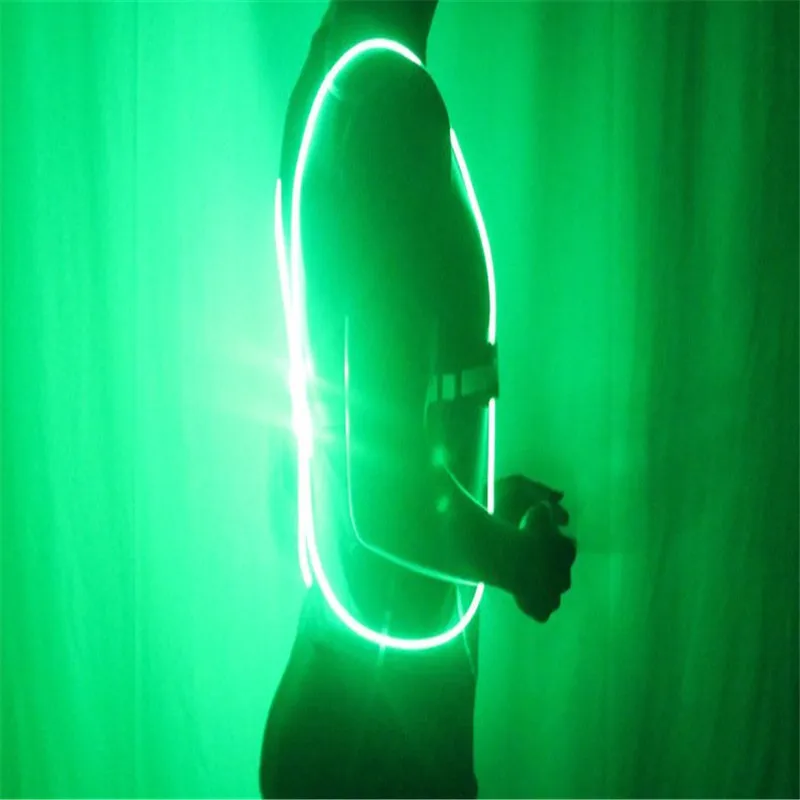 360 Светоотражающий Жилет с высокой видимостью светодиодный жилет для вождения