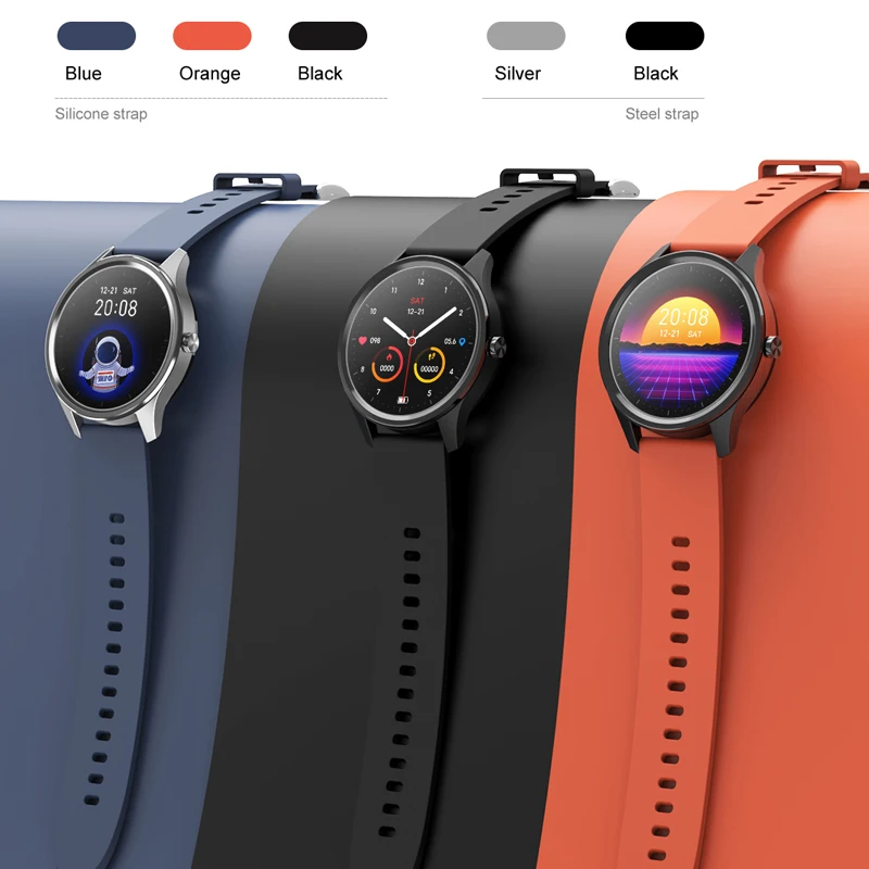 Мужские фитнес-трекер умные часы DT55 измерение кровяного давления спортивные