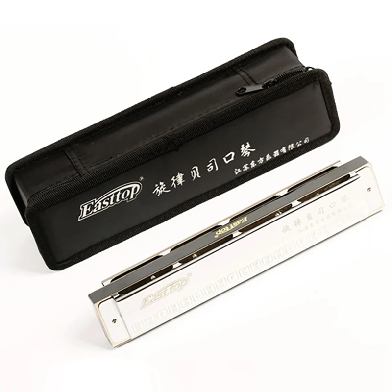 

Easttop T5 Harmonica Playing Professional Alto Harmonica 20 Hole C Tune Band Ensemble Harmonica