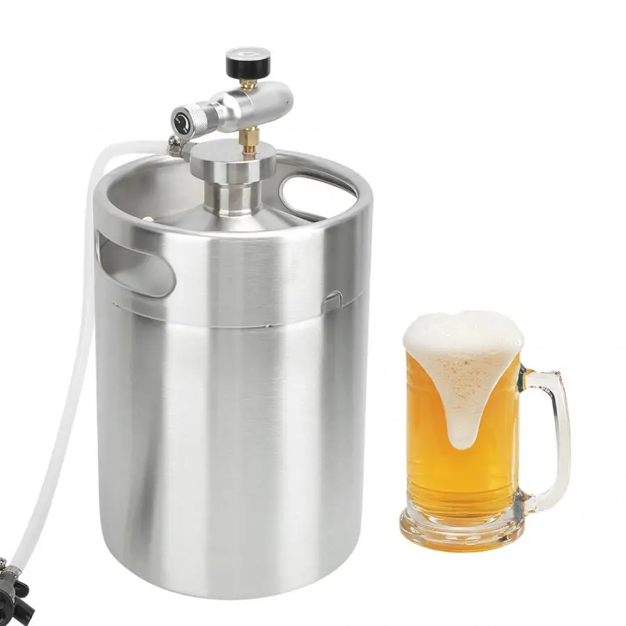 5L 304 нержавеющая сталь пивная бутылка инструменты для домашнего пивоварения