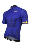 team sweden cycling jersey unisex short sleeve cycling jersey clothing apparel quick dry moisture wicking cycling sports