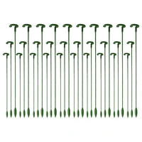 30pcs plastic plant supports flower stand reusable protection fixing gardening supplies for vegetable holder bracket