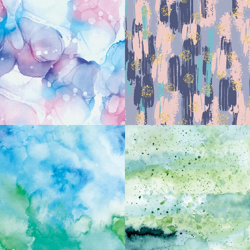 

24 sheets Watercolor patterned Paper Pad for DIY Scrapbooking Paper pack Handmade Paper Craft 6"X6" Background Pad Card Album