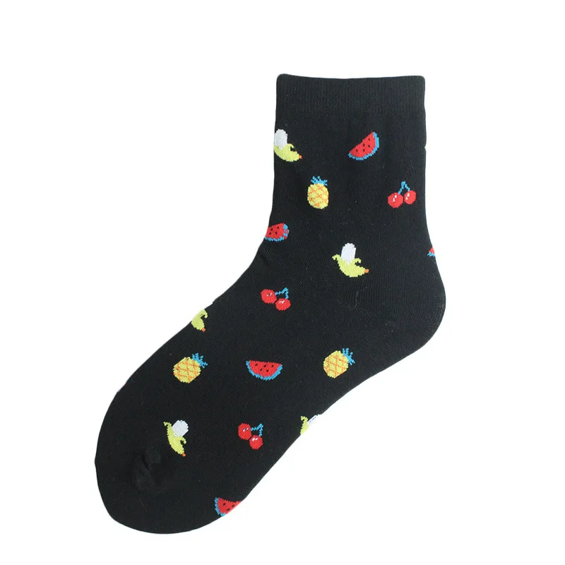 

10 Pairs/lot New Korean Creative Cartoon Life Food Sushi Watermelon Lady Short For Lovers Women Cotton Socks Art Sushi