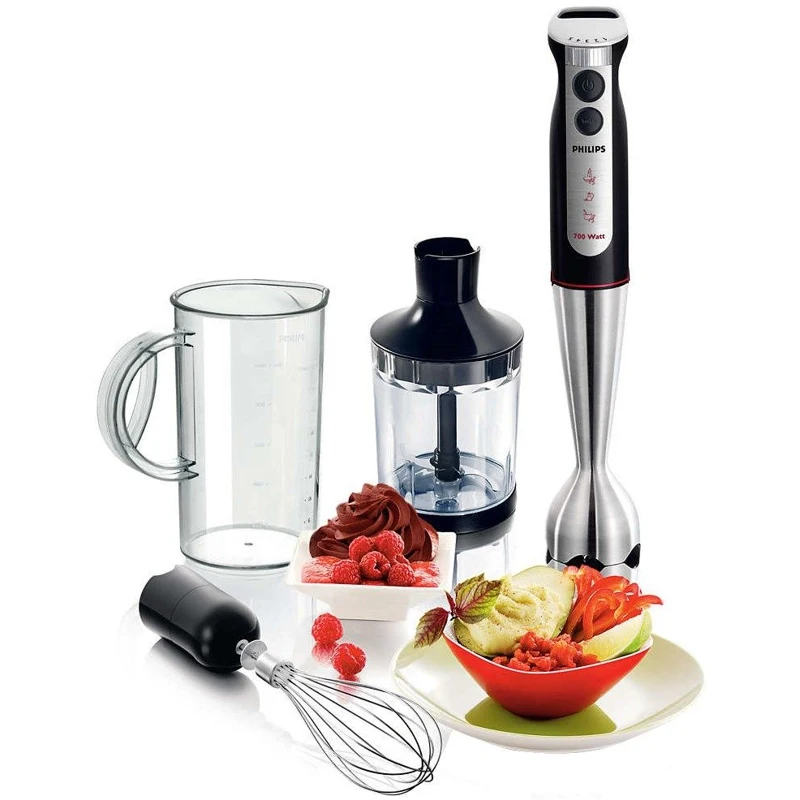 Блендер PHILIPS HR 1375/90 погружной черный/серебристый| |