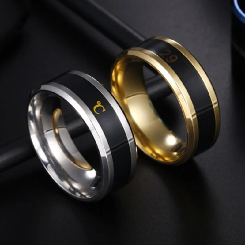 2019 Новый StyleTemperature Титан Сталь настроение чувства эмоции интеллигентая (ый)