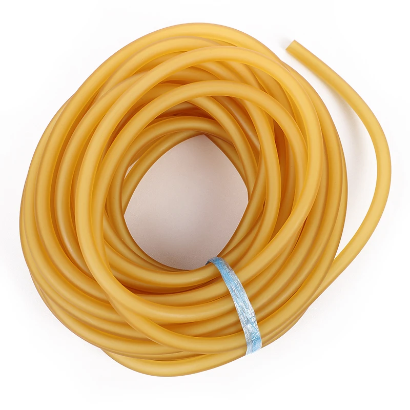 

3060 Natural Latex Slingshots Rubber Tube 1/2/3/4/5M for Hunting Shooting 3mmX6mm Diameter High Elastic Tubing Band Accessories