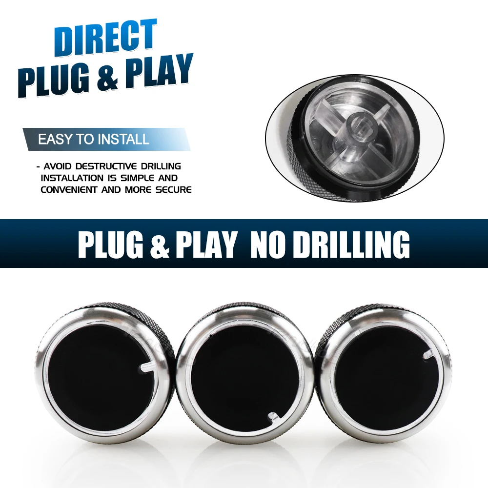 

Автомобильная панель ручки кондиционера, тепловой выключатель кондиционера из алюминиевого сплава для Toyota YARIS VIOS VITZ Vela ECHO XP10 SCION XB Celica