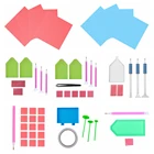 5D ручка для вышивки крестиком, набор для рукоделия, аксессуары для алмазной живописи, набор для рукоделия, пинцет, инструмент