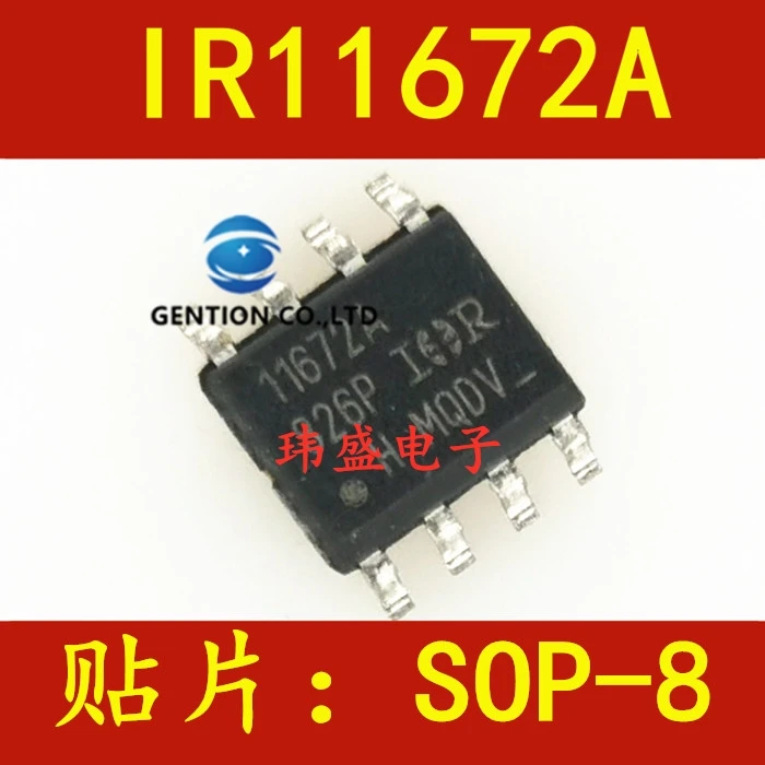 

10 шт. IR11672ASTRPBF SOIC-8 IR11672 11672AS лапками углублением SOP-8 в наличии 100% новый и оригинальный