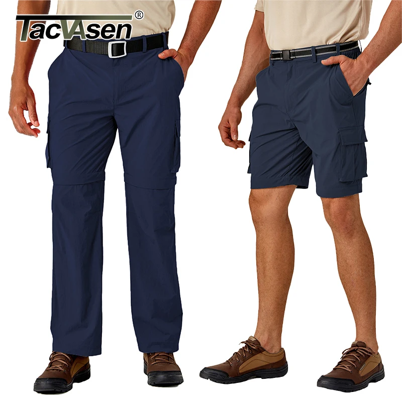 TACVASEN/летние мужские брюки карго легкие быстросохнущие для работы походов