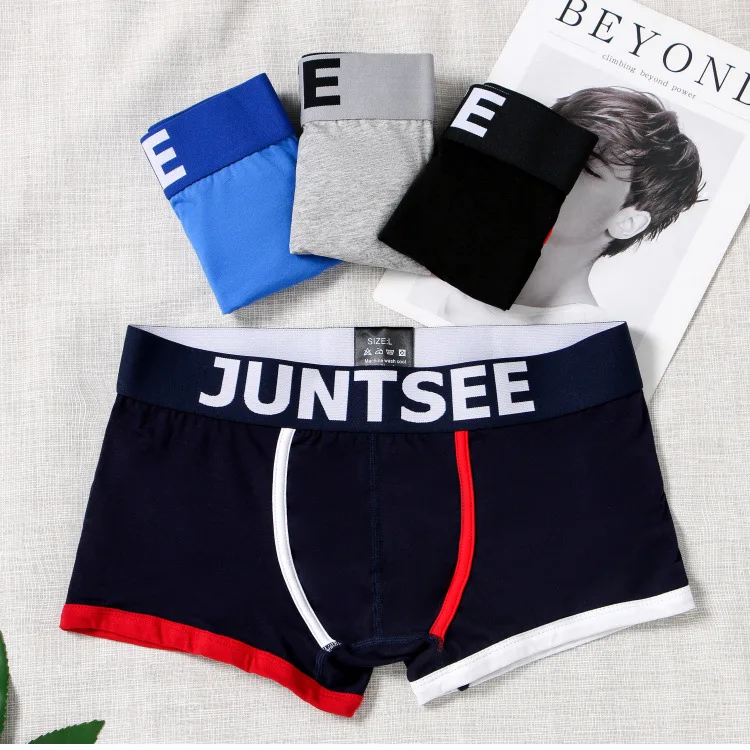 Мужское нижнее белье индивидуальные цветные модные повседневные спортивные