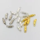 20 шт., 14 х3 мм, соединитель для ювелирных изделий, винтовой застежка, цилиндрический винт, закручивающийся коннектор для рукоделия, фурнитура