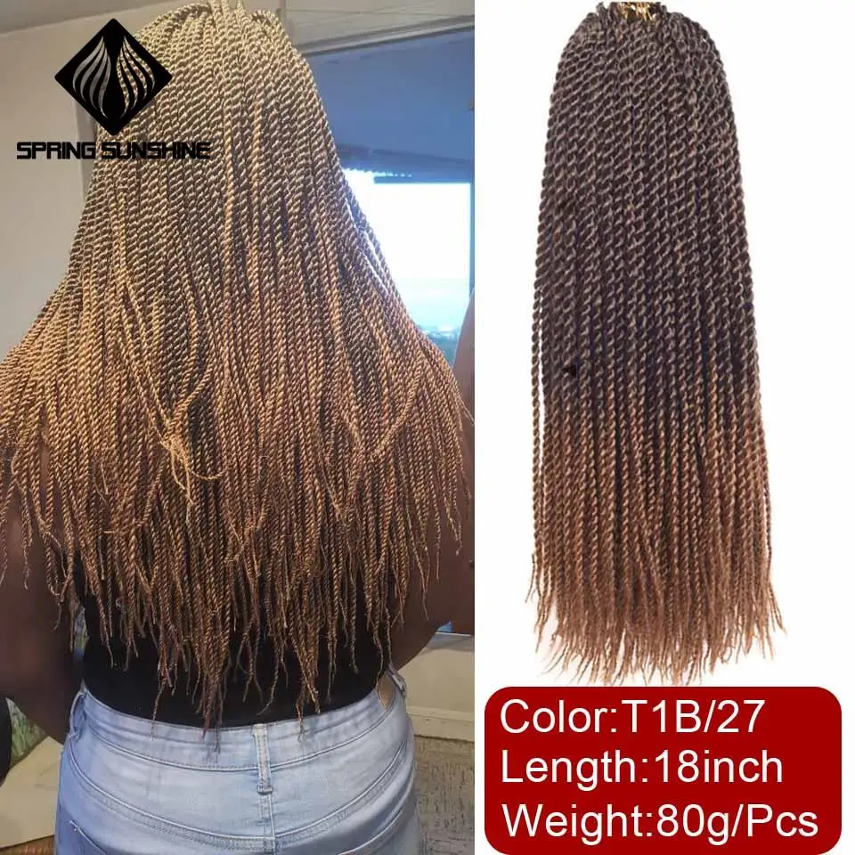 Косички из сенегальского плетеного крючком 14 18 дюймов| |