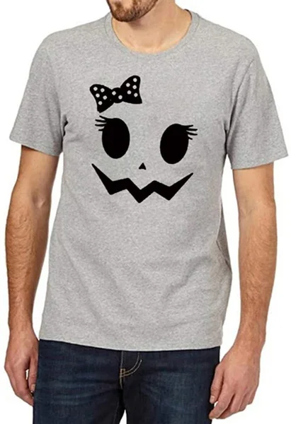 

PHSUAIO Fahion Printed T-Shirt Short Sleeve Blouse Tank Tops Grey M