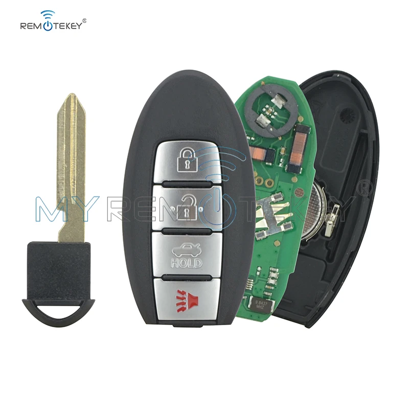 Умный Автомобильный ключ Remtekey CWTWB1U840 для Nissan Versa дистанционный с 4 кнопками 315 МГц 46