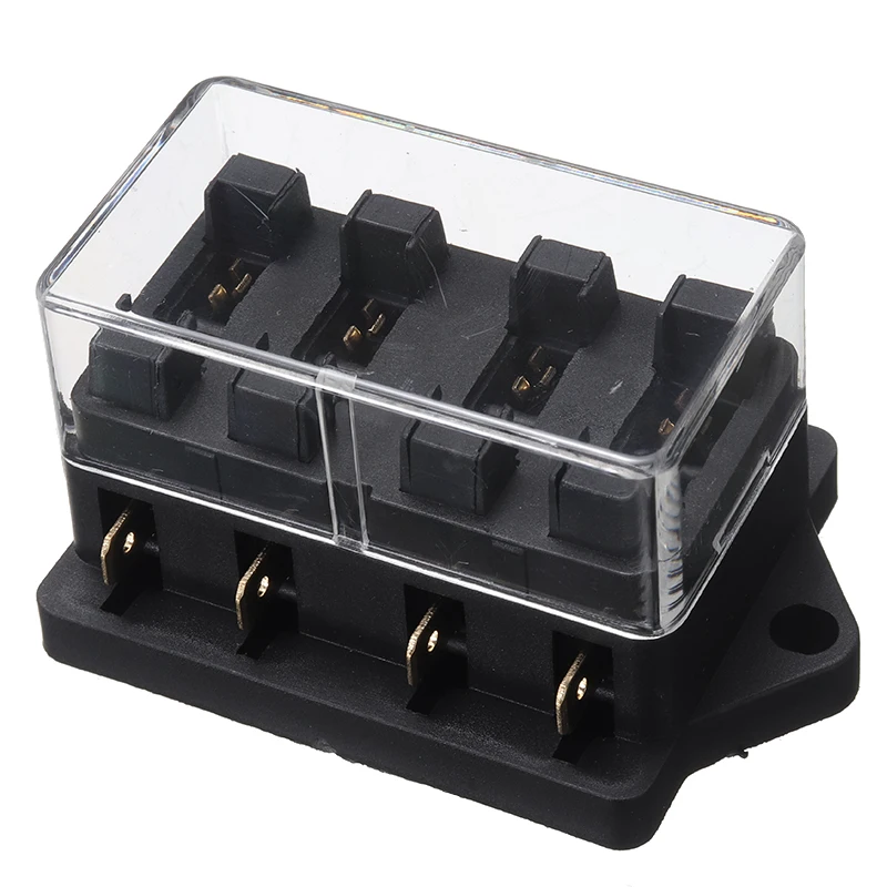 Новый 1 шт. 4 Способ Авто цепи Стандартный ATC автомобильный плоский предохранитель