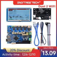 cloned duet 2 wifi v1 04 3d printer motherboard 32 bit controller board with 4 3 paneldue touch screen for cnc machine