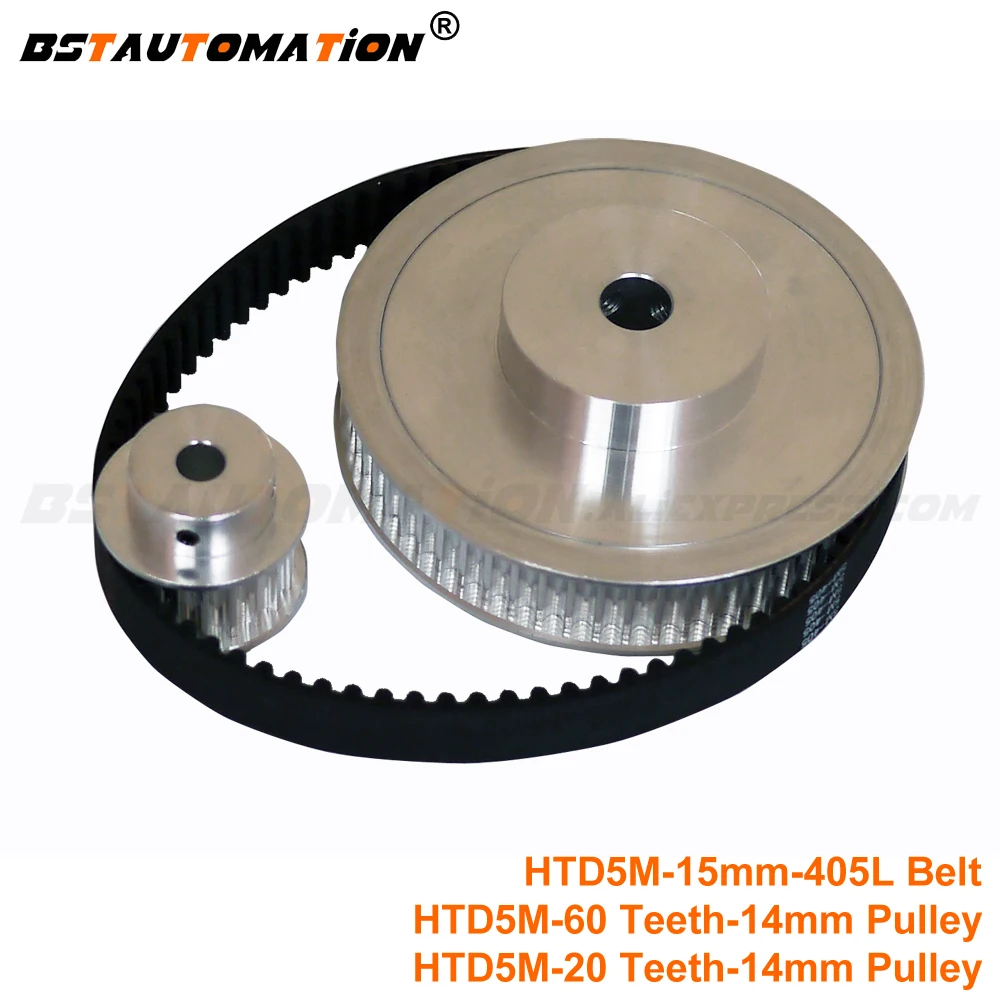 Зубчатый шкив 5 м редуктор 3:1 аксессуары для гравировального станка 60 зубьев 20 14