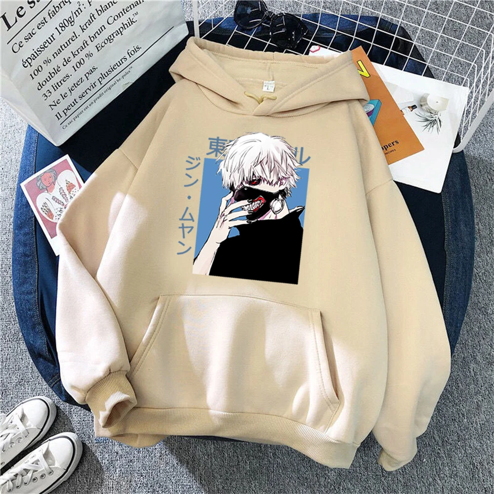 

2021 New 3D Printed Anime Tokyo Ghoul Hoodie Men/Women Print Harajuku Clothes Streetwear Hip Hop Sweatshirt