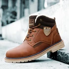 Новые ботинки Martin Мужская зимняя британская повседневная мужская обувь модная обувь нескользящие теплые ботинки тренировочные ботинки модные ботинки для улицы