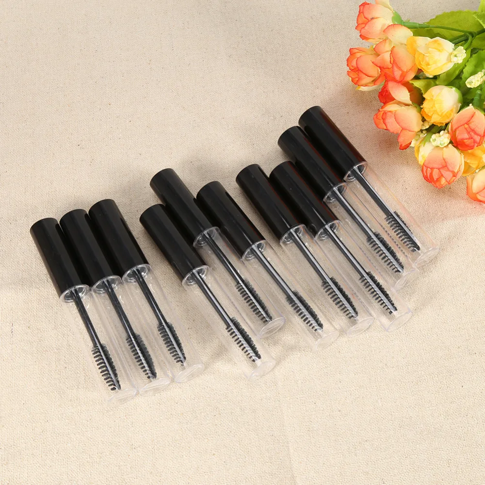 

Empty Mascara Tube With lash Bottles Cosmetic Container 10ml Plastic Bottle Mascara lash Refillable Container massage