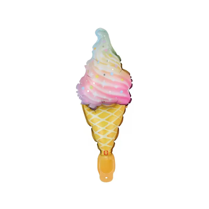 1 шт. Горячая распродажа! гамбургер пиццы мороженого форма алюминиевый шар для