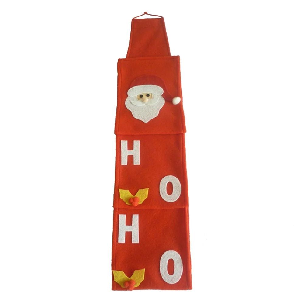 Santa Towel Set Covers Cloth Holder Bathroom Papers Bag Christmas Paper Xmas Decoration Hanging Ornament | Дом и сад