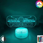 RGB-лампа для игровой комнаты Мир танков