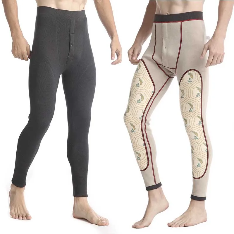 

Autumn Winter leggins homme Men's Thermal Underwear Men Thermal Pants Underwear Bottoming Pants Underwear leggings homme Comfort