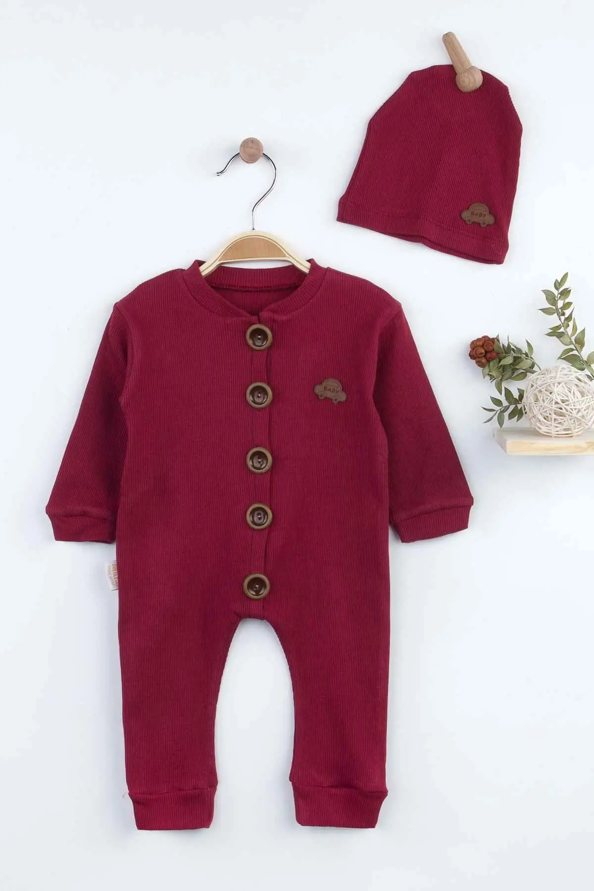 

Бордовые Комбинезоны для маленьких мальчиков, мода 2021, новый сезон, стильная одежда для младенцев, наряд, хлопковое удобное нижнее белье для мальчиков, бордовый, красный