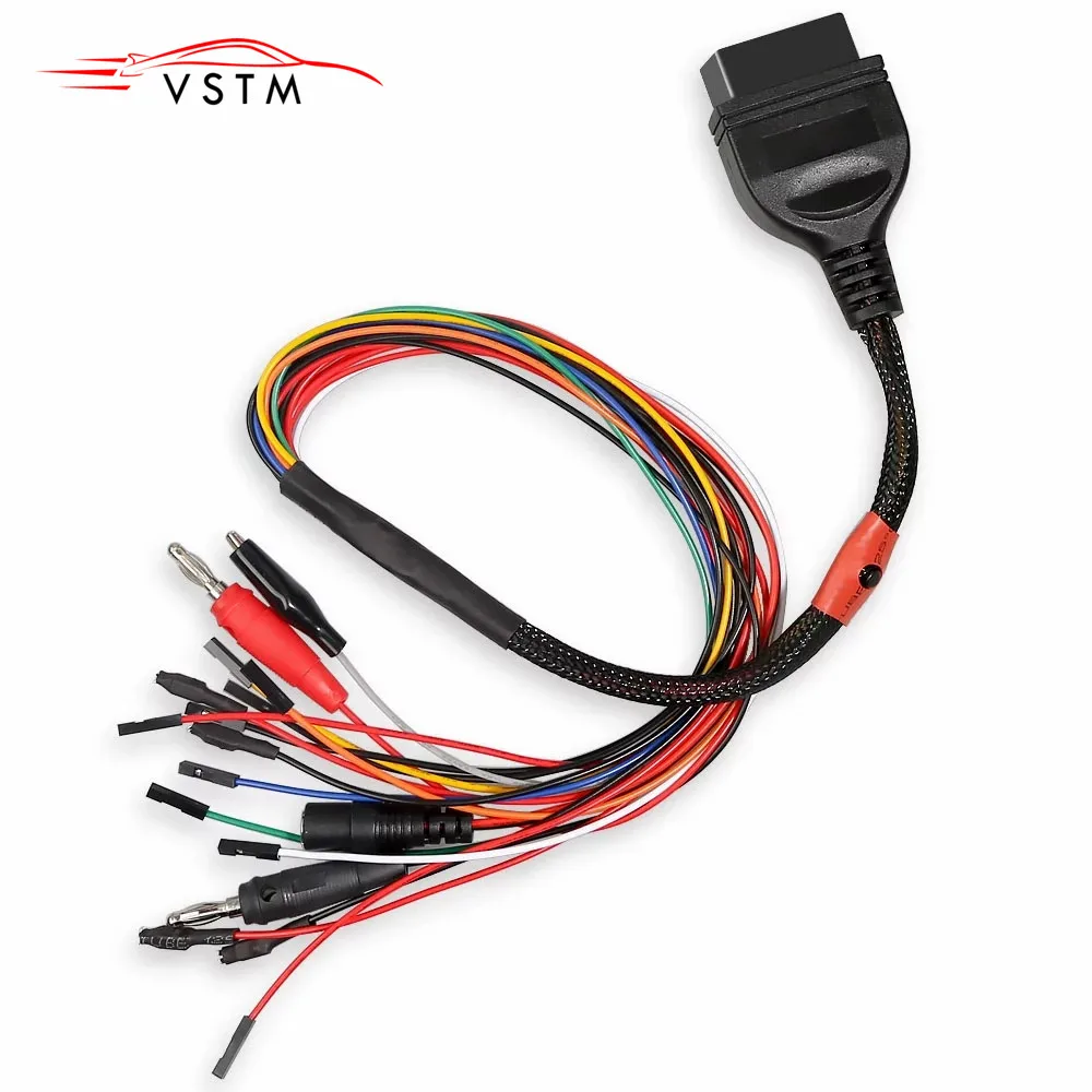 Высококачественный MPPS V18 версия V18.12.3.8 Пробойный тройной кабель OBD ЭБУ Скамья