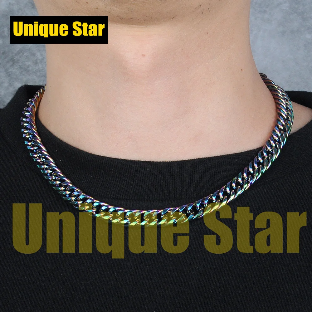 Уникальная звезда 100% нержавеющая сталь хип хоп цепь для мужчин оптовая продажа 10