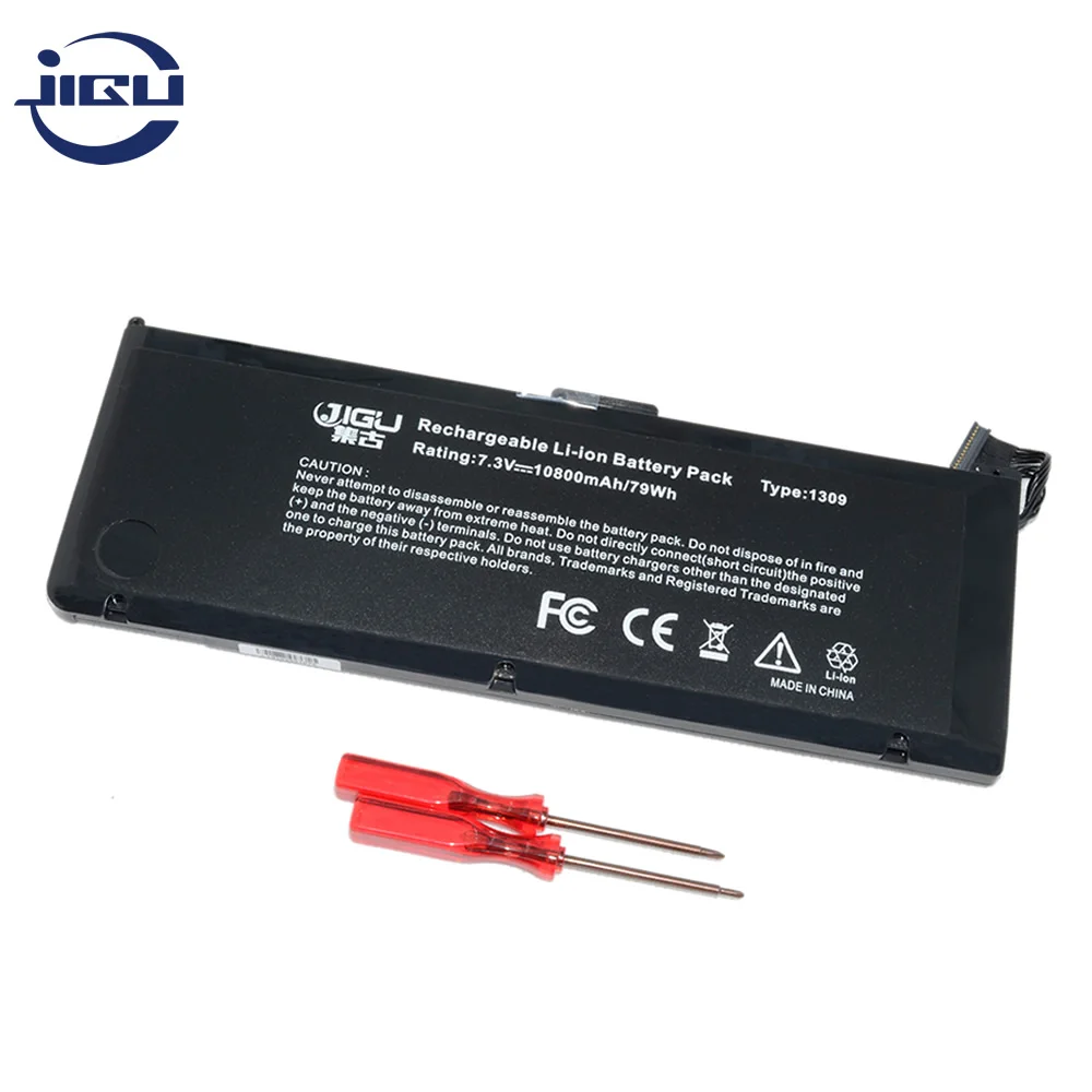 

Черный аккумулятор JIGU для ноутбука Apple A1309 MacBook Pro 17 дюймов A1297 (версия 2009) MC226 */A MC226CH/A, замена: A1309
