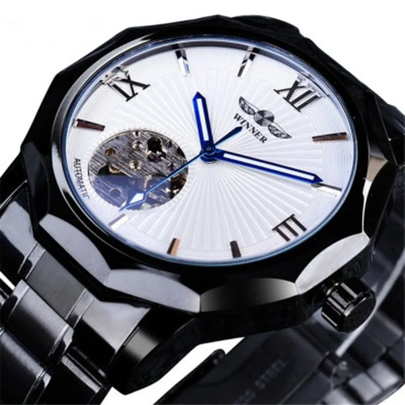 

2020 new men's watch luxury calendar display men's fashion casual hollow mechanical movement automatic mechanical sports watch