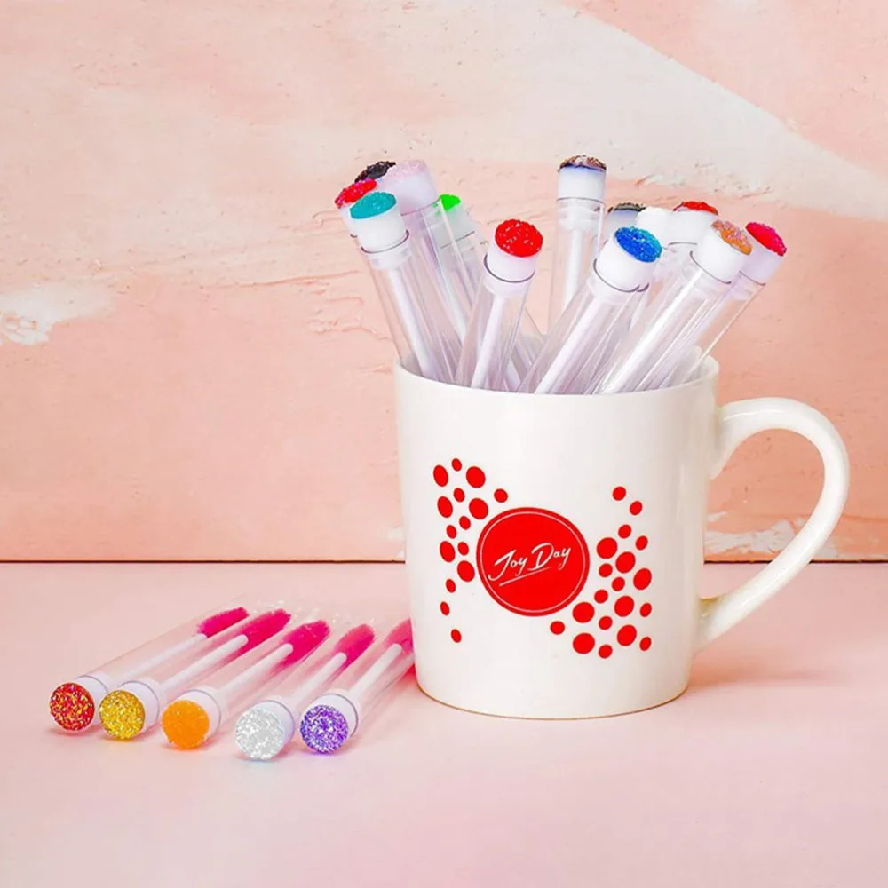 

20Pcs Eyelash Brush Tubes Lash Extension Brushes Eyelash Brush Container