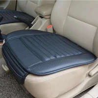 general motors protective seat cover breathable pu leather bamboo charcoal car interior seat cover cushion auto accessories