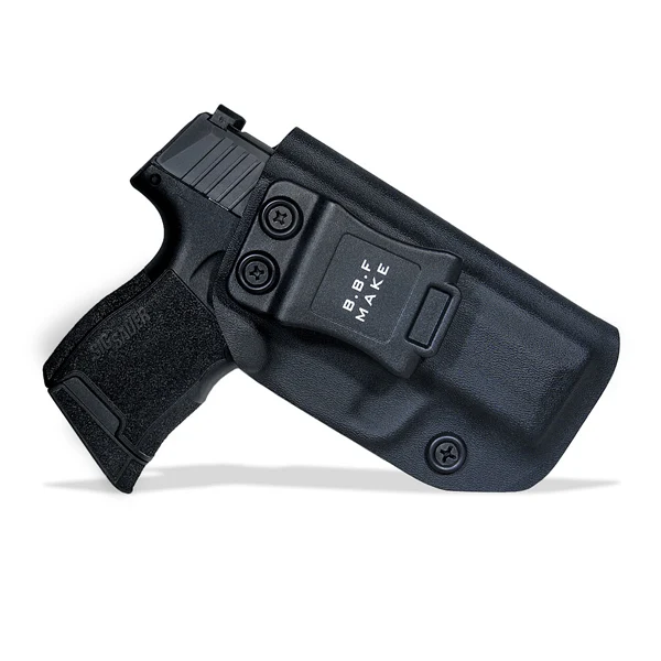 B.B.F Make IWB KYDEX кобура подходит: Sig Sauer P365 пистолет кобура внутри скрытый переноски кобуры кейс для пистолета пистолеты мешочек аксессуары - Цвет: Black For Right