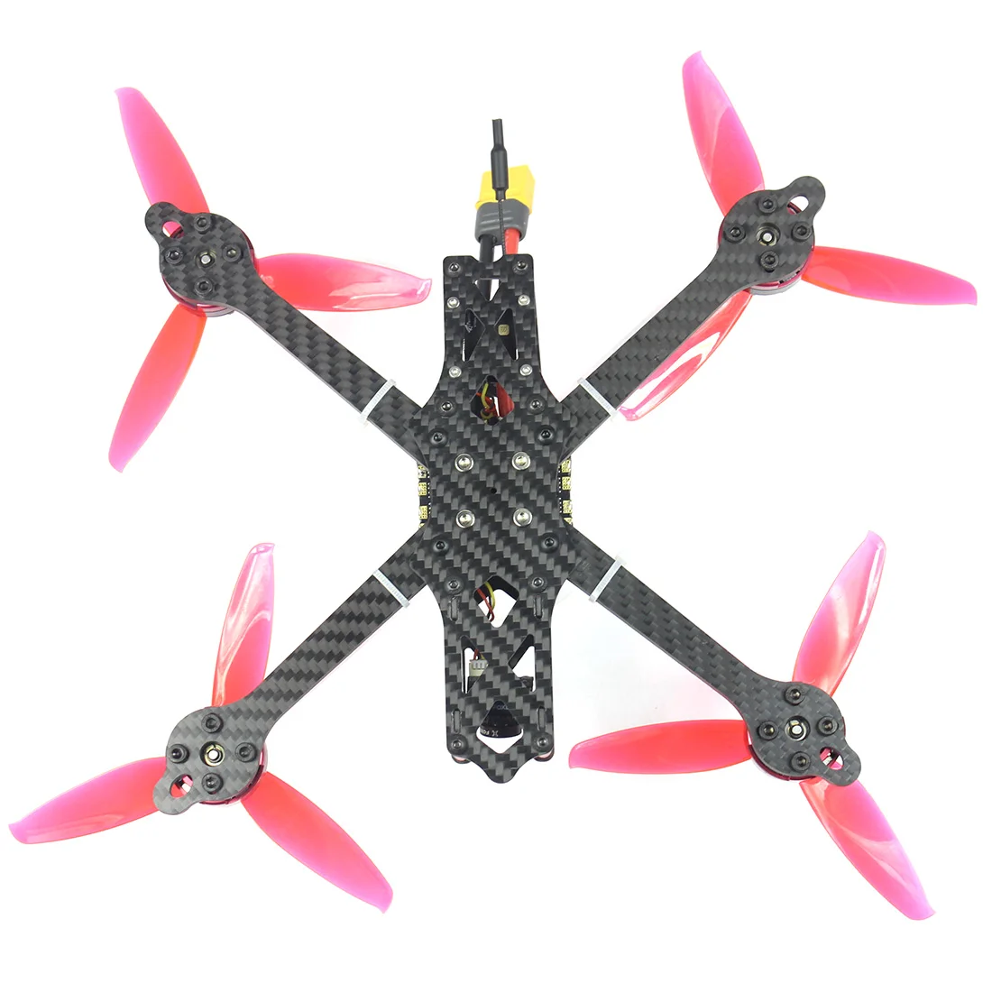 

FEICHAO J215 5inch RC FPV Racing Drone with Betaflight F4 Pro V2 Flight Controller Razer Micro 1200TVL Camera BLHeli-S 45A ESC