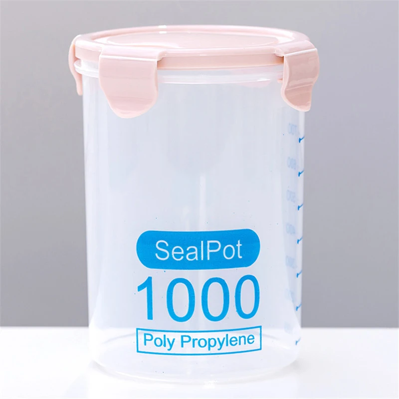 Контейнер для консервации пищевых продуктов банки зерен грубого цвета емкость