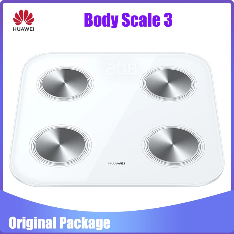 

Huawei Body Fat Scale 3 Original Authentic Wifi Home Precision Intelligent Electronic Fat Measurement Bluetooth WIFI Connect