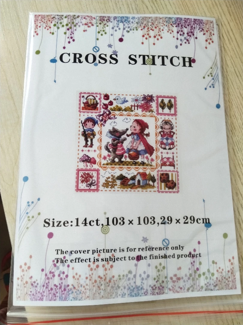 

GG Counted Cross Stitch Kit Fan blowing a fan Handmade Needlework For Embroidery 14ct Cross Stitch Lan 34299