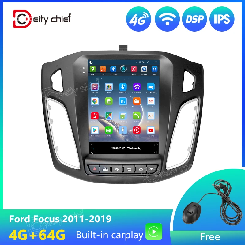 Автомагнитола в стиле Tesla автомобильное радио мультимедийный видеоплеер