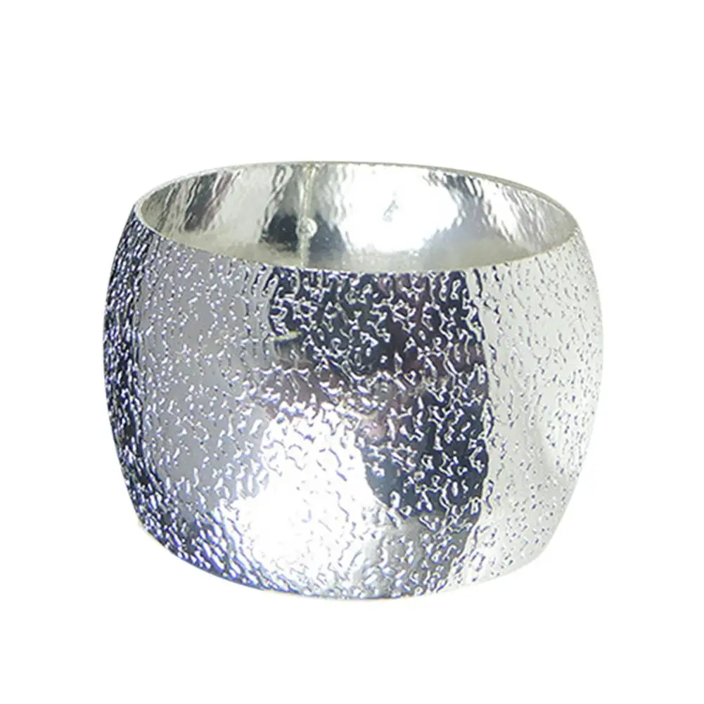 

HOT SALES!!! Chinese Round Napkin Ring Metal Buckle Holder Wedding Birthday Home Party Decor