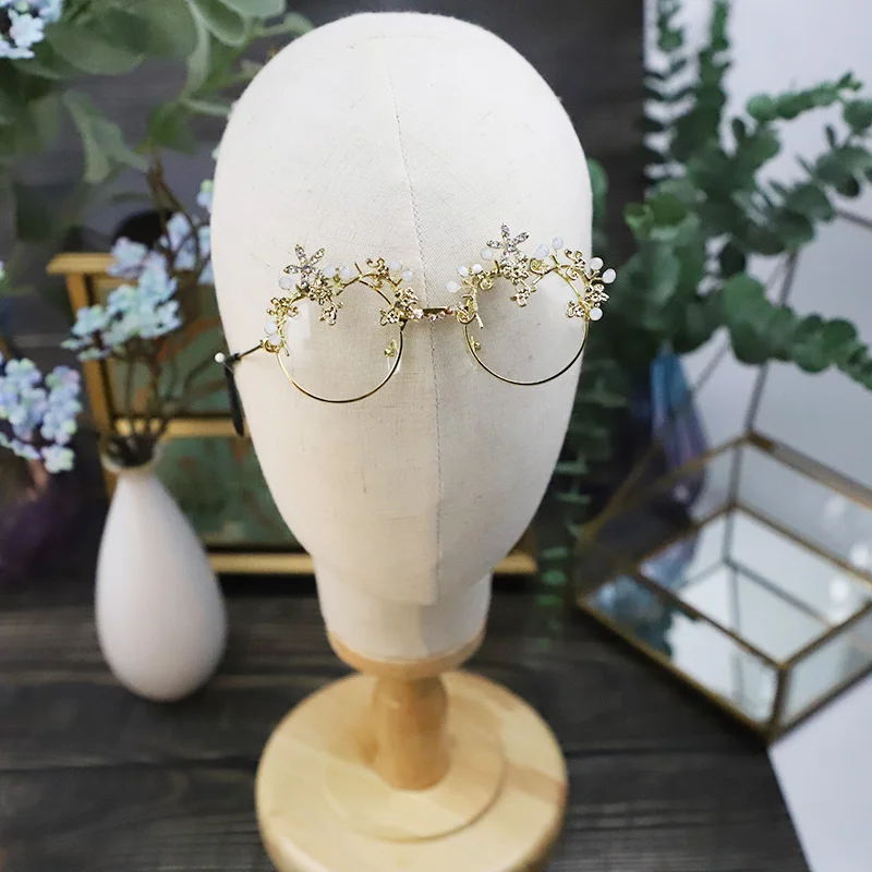 Оправа для очков детская с жемчужинами цветами и звездами | Тематическая одежда