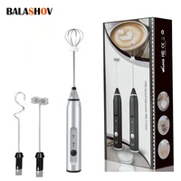wireless electric handheld milk frother electric blender with usb electrical mini coffee maker whisk mixer for coffee cappuccino